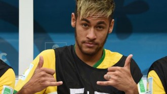 Neurological research suggests Brazil's Neymar, shown here in Brasilia on July 12, 2014, plays as if he is on auto-pilot